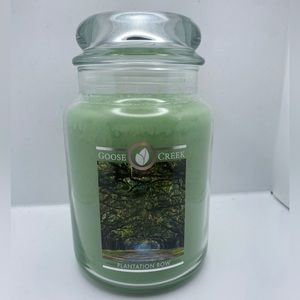 Goose Creek Plantation Row Candle Large Jar 2 Wick